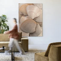 Sale Urban Cotton Wandkleed Tijdloze Rust: Samen in maat en frame naar keuze