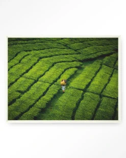 New Urban Cotton Wandkleed Tote Pengalengan in maat en frame naar keuze