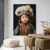 Outlet Urban Cotton Wandkleed Traditional Child 1 in maat en frame naar keuze