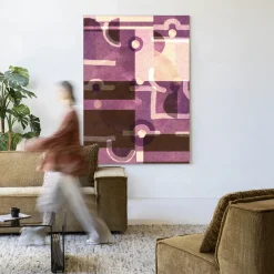 Hot Urban Cotton Wandkleed Tribal Universe in maat en frame naar keuze