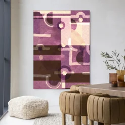 Hot Urban Cotton Wandkleed Tribal Universe in maat en frame naar keuze