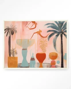 Discount Urban Cotton Wandkleed Tunesian Samba in maat en frame naar keuze