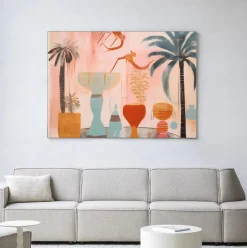 Discount Urban Cotton Wandkleed Tunesian Samba in maat en frame naar keuze