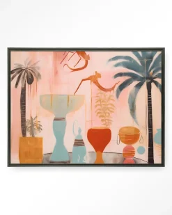 Discount Urban Cotton Wandkleed Tunesian Samba in maat en frame naar keuze