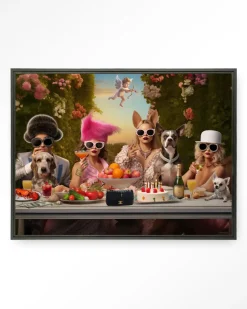 Sale Urban Cotton Wandkleed Uptown Table in maat en frame naar keuze