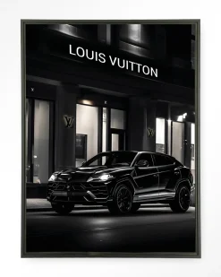 Urban Cotton Wandkleed Urus LV in maat en frame naar keuze