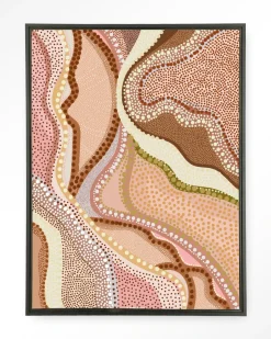 New Urban Cotton Wandkleed Vague in maat en frame naar keuze