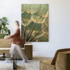 Hot Urban Cotton Wandkleed Van Abstractie Tot Detail in maat en frame naar keuze