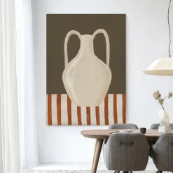 Best Urban Cotton Wandkleed Vivid Vase 06 in maat en frame naar keuze