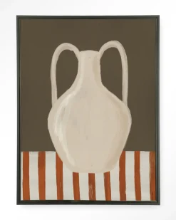 Best Urban Cotton Wandkleed Vivid Vase 06 in maat en frame naar keuze