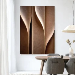 Online Urban Cotton Wandkleed Whispering Curves in maat en frame naar keuze