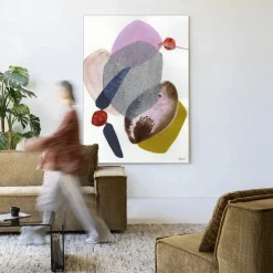 Sale Urban Cotton Wandkleed Wings in maat en frame naar keuze