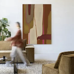 New Urban Cotton Wandkleed Zafra in maat en frame naar keuze