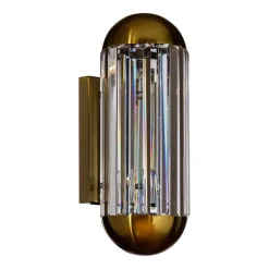Richmond Interiors Wandlamp Anja Crystal, kleur Brons