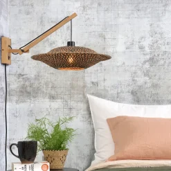 Hot GOOD&MOJO Wandlamp Bali 44cm, Bamboe Naturel