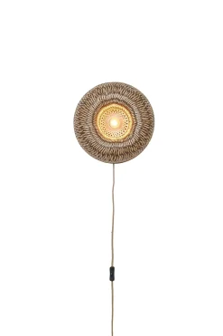 GOOD&MOJO Wandlamp Barbados Bamboe, 35cm