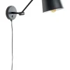 Clearance ZILT Wandlamp Bret kleur Zwart
