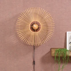 Clearance GOOD&MOJO Wandlamp Bromo Bamboe