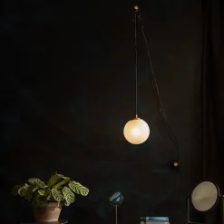 Discount Dutchbone Wandlamp Bulan 76cm Zwart