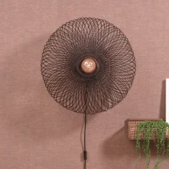 GOOD&MOJO Wandlamp Cango 60cm, Bamboe