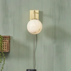 it's about RoMi Wandlamp Carrara Marmerprint