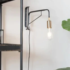 ZILT Wandlamp Elga Zwart