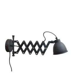 Outlet Urban Interiors Wandlamp Harmonica Ø12cm, kleur Vintage Black