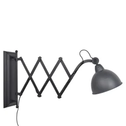 Urban Interiors Wandlamp Harmonica XL Ø20cm, kleur Zwart