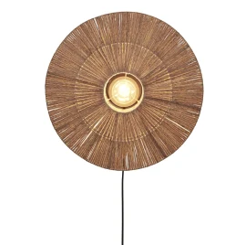 New GOOD&MOJO Wandlamp Iguazu Jute, 55cm Naturel