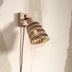 New GOOD&MOJO Wandlamp Java Bamboe