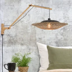 Sale GOOD&MOJO Wandlamp Kalimantan Large, Bamboe Naturel