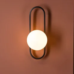 Hot Nohr Wandlamp Kiosha Zwart