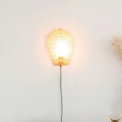 Hot ZILT Wandlamp Linse, kleur Goud