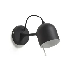 Discount Kave Home Wandlamp Lucilla, kleur Zwart