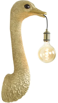 Clearance Light & Living Wandlamp Ostrich 72cm