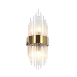 Hot Richmond Interiors Wandlamp Penelope Glas, kleur Goud