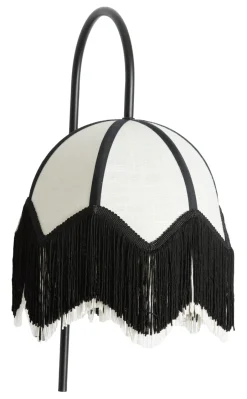 Best Light & Living Wandlamp Sulina Linnen, kleur Wit/Zwart