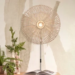 New GOOD&MOJO Wandlamp Zanzibar Rotan, 55cm