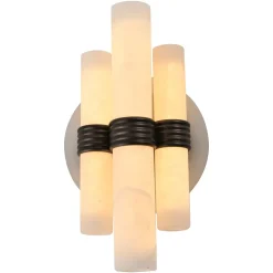 Online Richmond Interiors Wandlamp Zara 3-lamps Wit