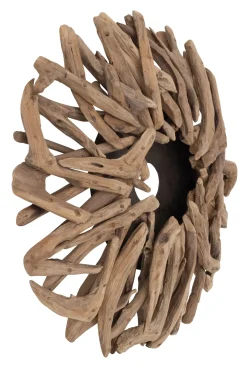 New MUST Living Wandlamp Zena Teakhout, 50cm