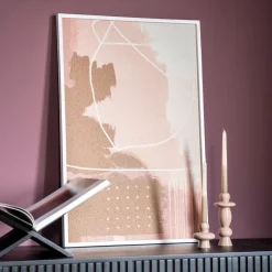 Outlet By-Boo Wandpaneel Cayo 90 x 60cm Veelkleurig