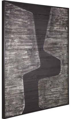 Best MUST Living Wandpaneel Opposites Attract Zwart, Antraciet