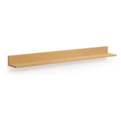 Online Kave Home Wandplank Abilen Eiken, kleur Naturel
