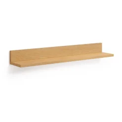 Online Kave Home Wandplank Abilen Eiken, kleur Naturel