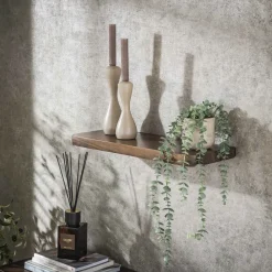Hot LifestyleFurn Wandplank Alania Acaciahout Massief acacia bruin