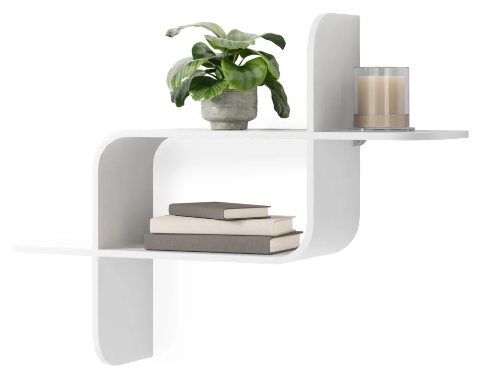 New Umbra Wandplank Montage 48 x 64cm Wit