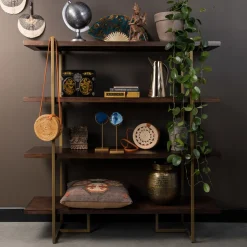 New Dutchbone Wandrek Class Hout, 146 x 140cm