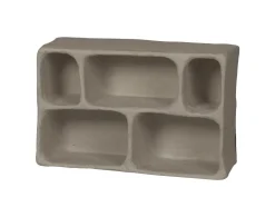 Clearance WOOOD Wandrek Clay 70 x 45cm Grijs