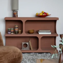 Discount Dutchbone Wandrek Dundee 85 x 120cm, kleur Terra