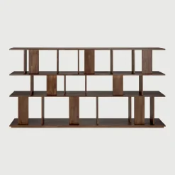 Best Ethnicraft Wandrek Irregular Gevernist Teakhout Bruin